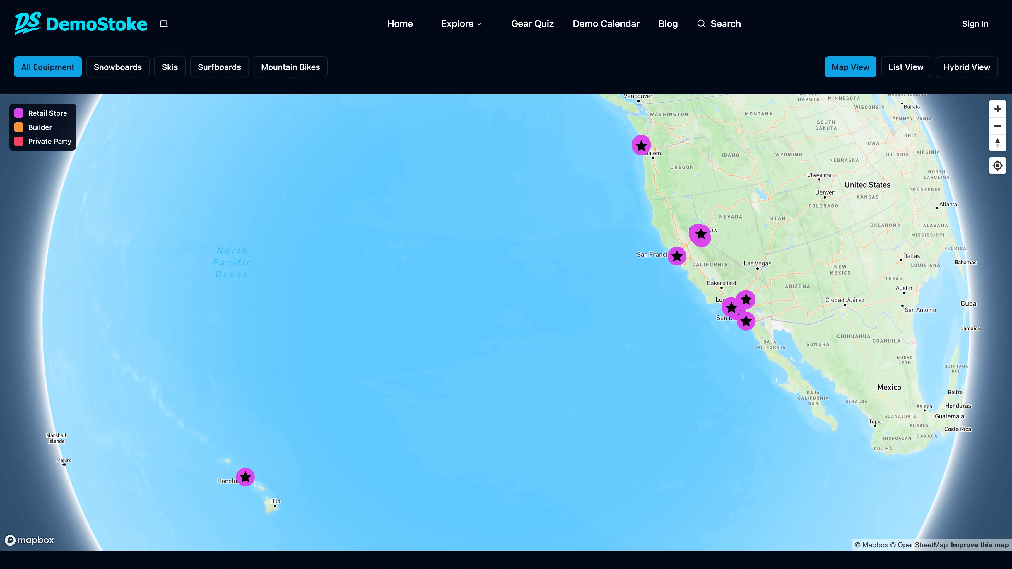 DemoStoke global gear discovery collage
